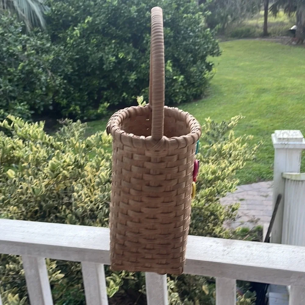 🔥sale🔥Signed basket. Handmade